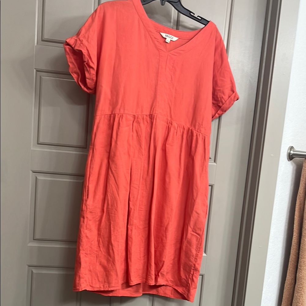 Briggs New York Salmon Dress